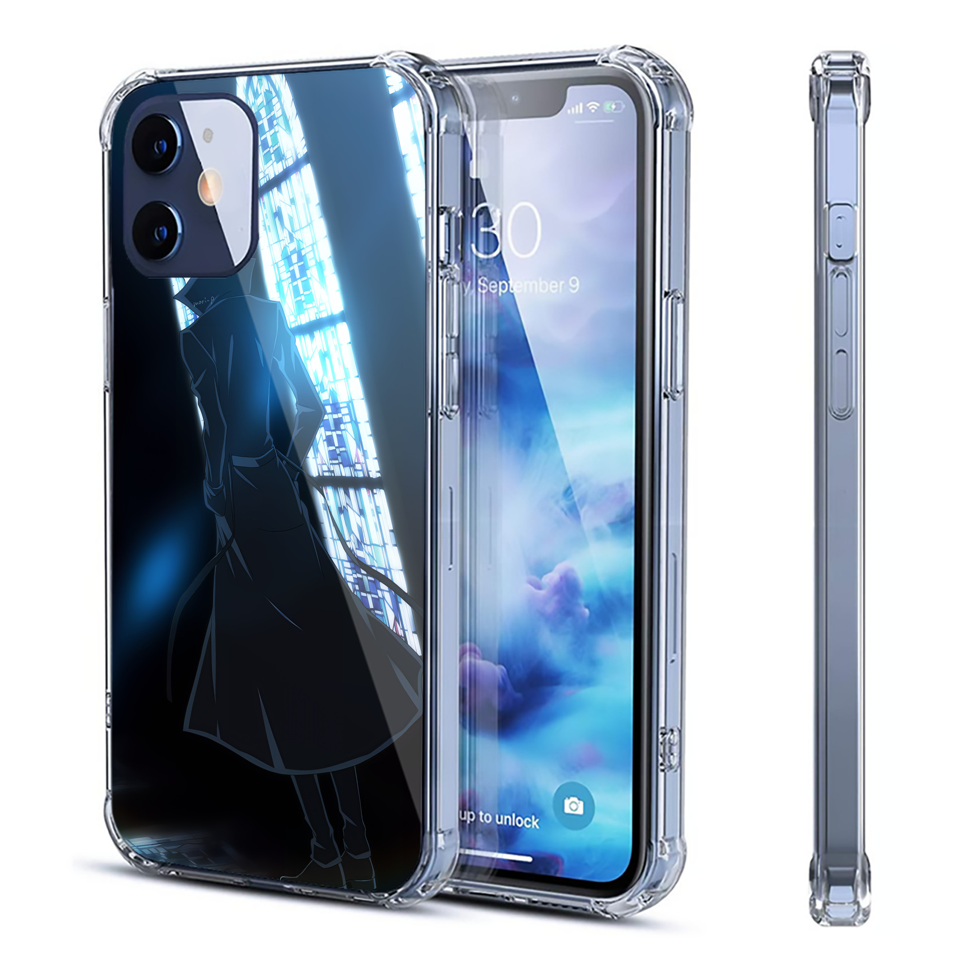 （画像用） 文豪ストレイドッグス Bungo Stray Dogs 【iPhone 12シリーズ対応】透明スマホケース（クリアソフトケース）